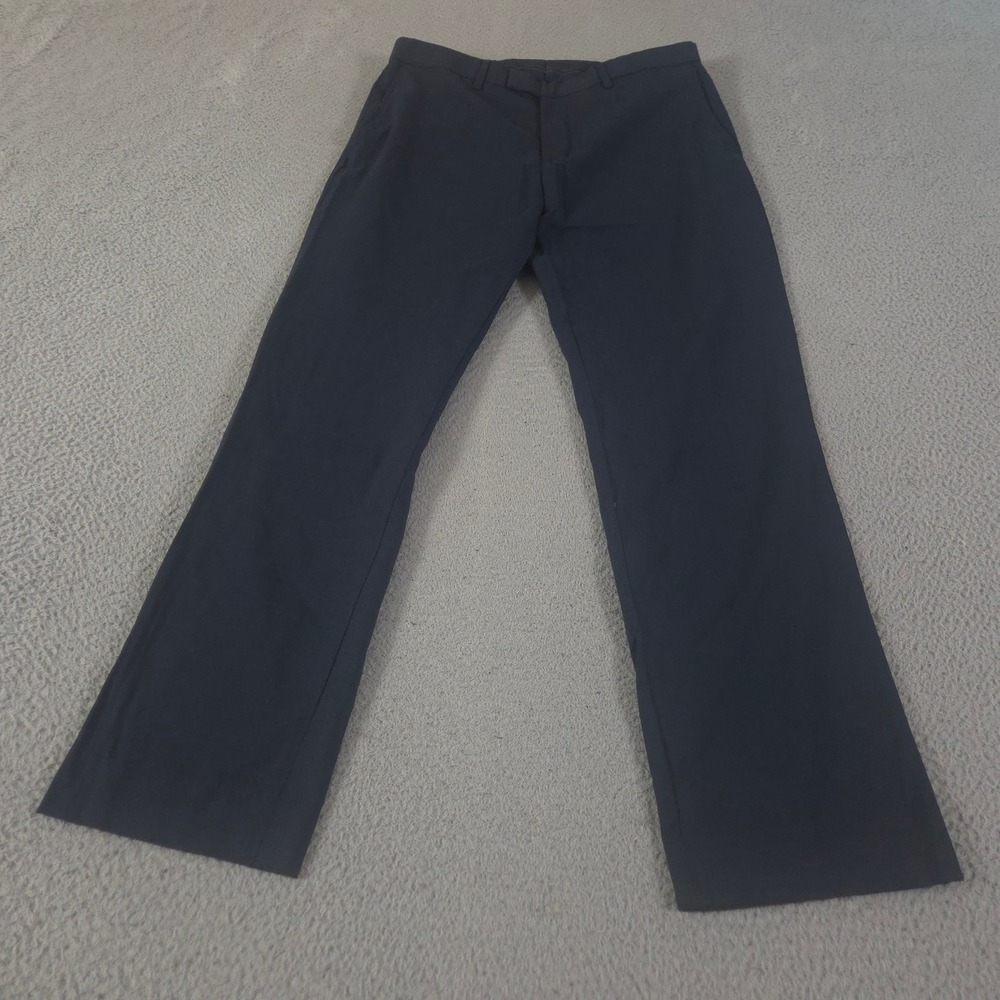 Banana Republic Pants Mens 32x32 Navy Slim Performance Stretch Marzotto Italian